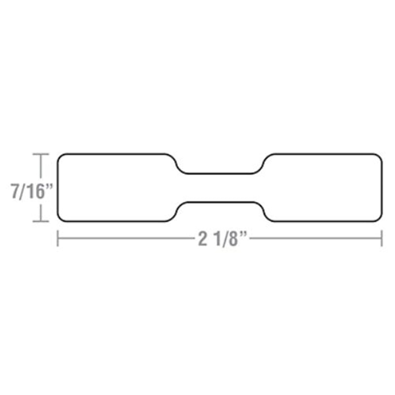 2 x Rolls Dymo 30299 Dymo30299 Compatible Paper Jewelry Barbell Labels for Dymo LabelWriter 400 450