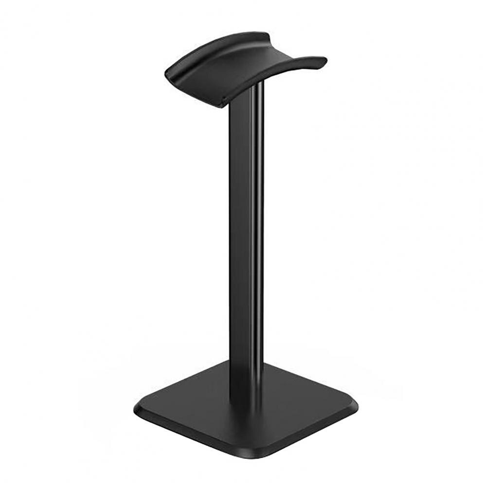 Z6 Headphone Holder Portable High Strength Stable Desk Mount Computer Headset Stand for Office: Black