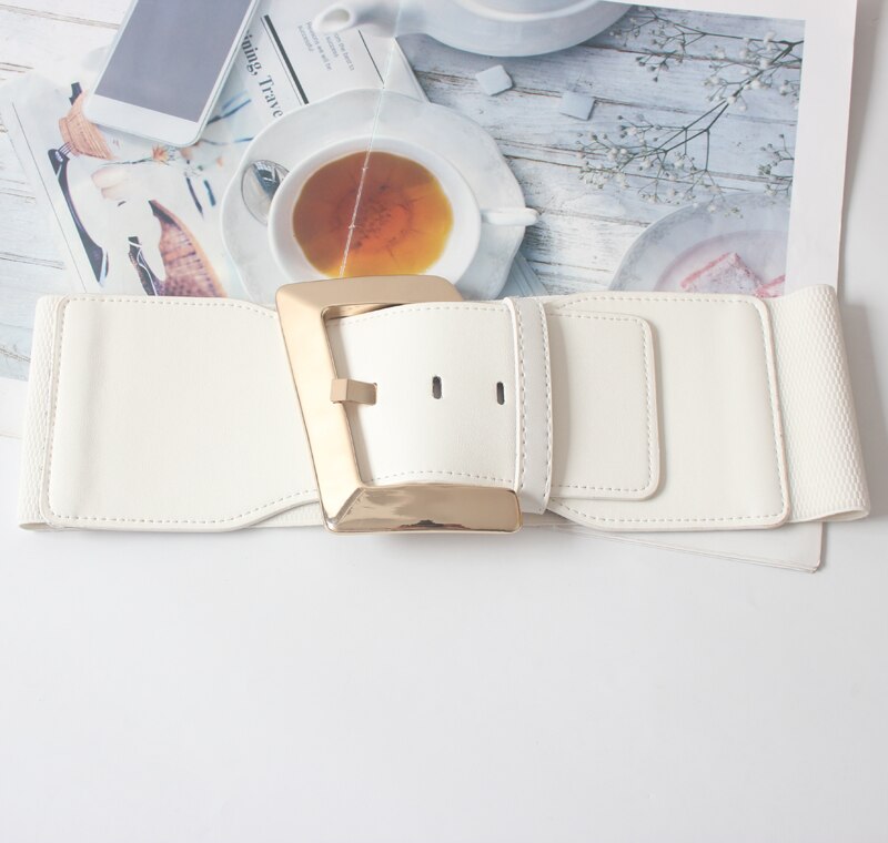 Merke kvinner måke spenne avlet tøye ut elastisk korsett midje belter linning klær tilbehør