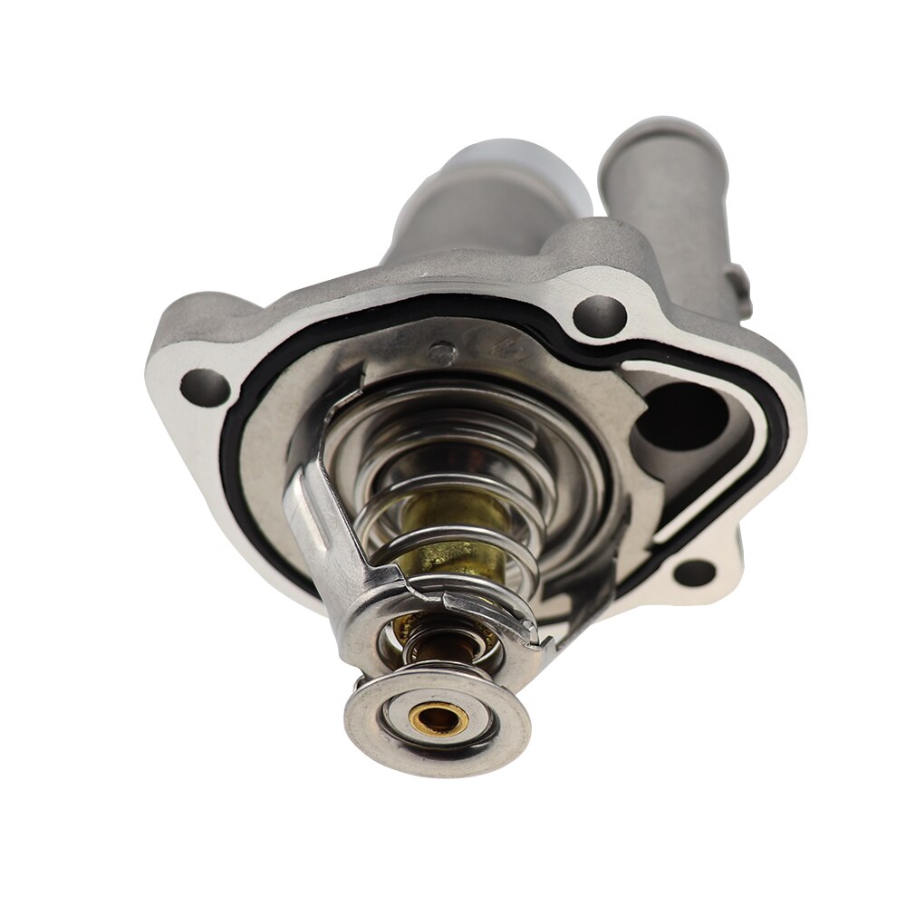 , cubierta de carcasa del termostato de aluminio refrigerante del motor LF70-15-170 LF7015170 para Mazda 3 5 2004 para Ford Focus