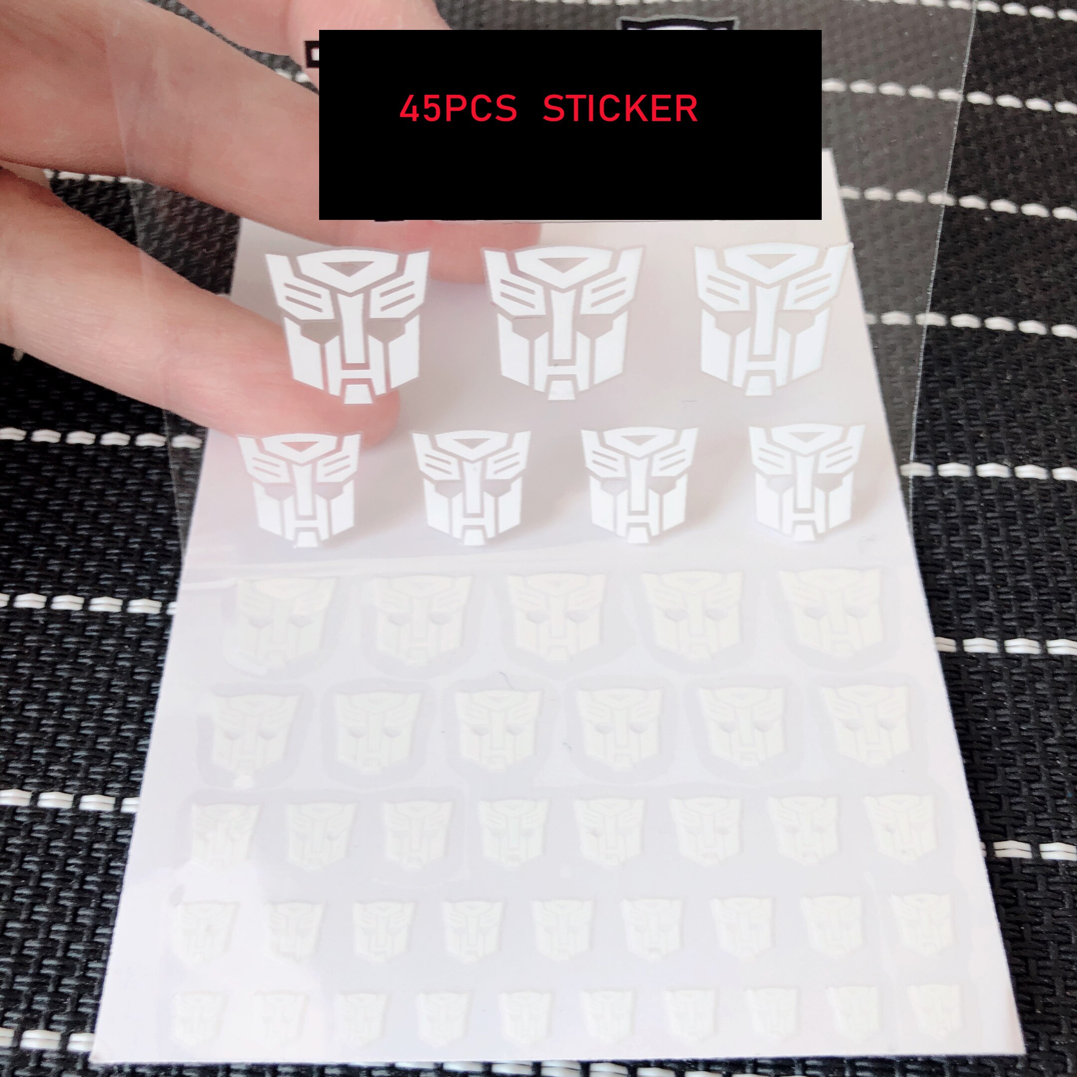 45Pcs Transformatie Robot Speelgoed G1 Sticker Symbool Decal Voor Custom Diy Speelgoed Accessoires Decoratie