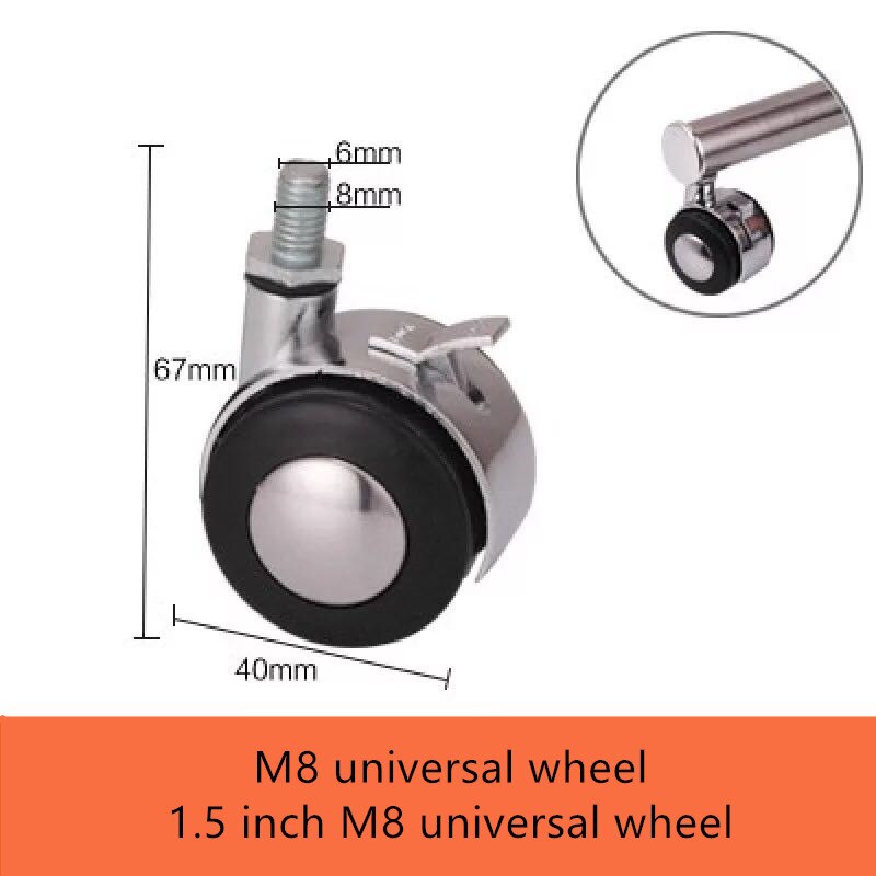 Aluminiumslegering til 25mm rørforbindelser i rustfrit stål faste dele landing udluftningsstativ rørfittings stang rundt rør: 7