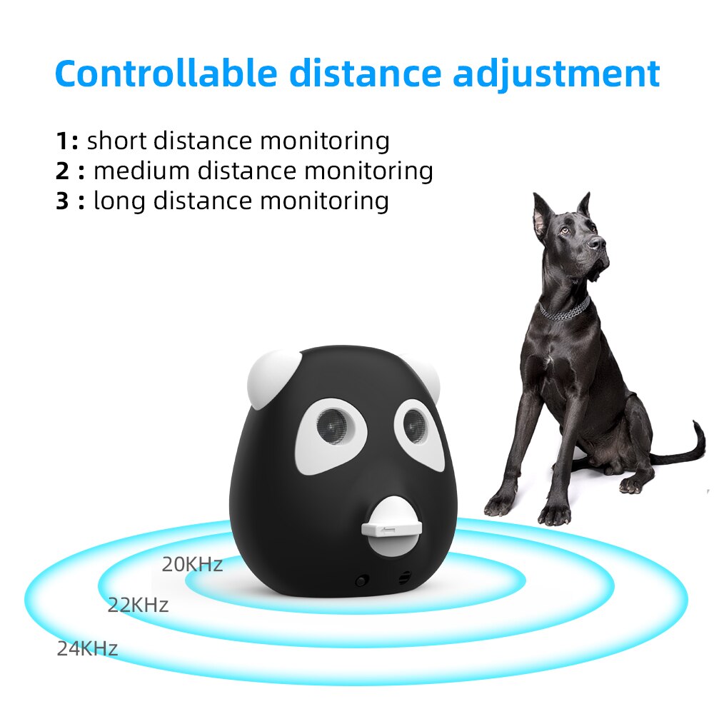 Ultrasone Dog Bark Stopper Anti Barking Afschrikmiddel Apparaten Veiligheid Indoor Outdoor Waterdichte Hond Blaf Training Levert