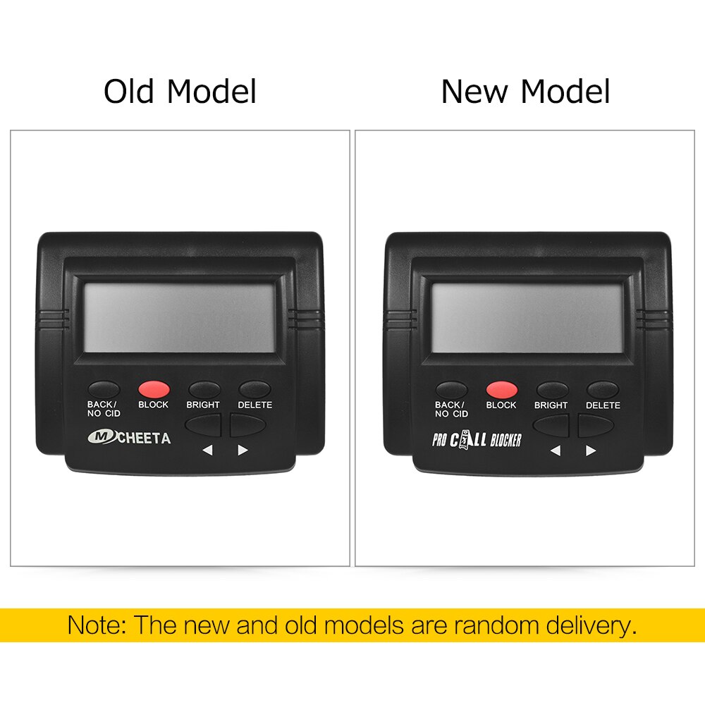 Caller ID Box Call Blocker Stop Nuisance Calls Devices Call ID LCD Screen Display 1500 Numbers Capacity Stoping All Cold Calls