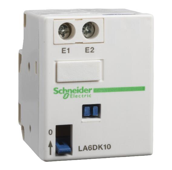 LA6DK10M se sustituye por: LAD6K10M CONTACTOR MECH. Bloque de contacto de pestillo IEC