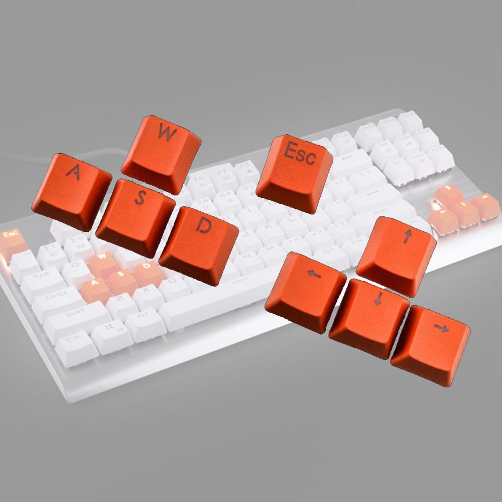 9Pcs Backlight Effen Kleur Pbt Keycaps Vervanging Mechanische Toetsenbord Accessoire