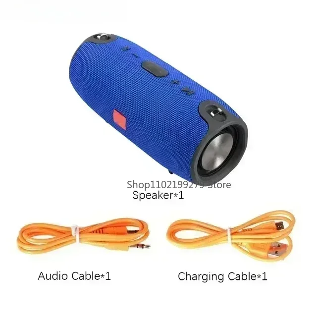 40w diepe bas tws bluetooth-luidsprekers, 3600 mah oplaadbare, waterdichte, draagbare subwoofer/boombox met bluetooth, aux, tf-kaart en usb-aansluiting