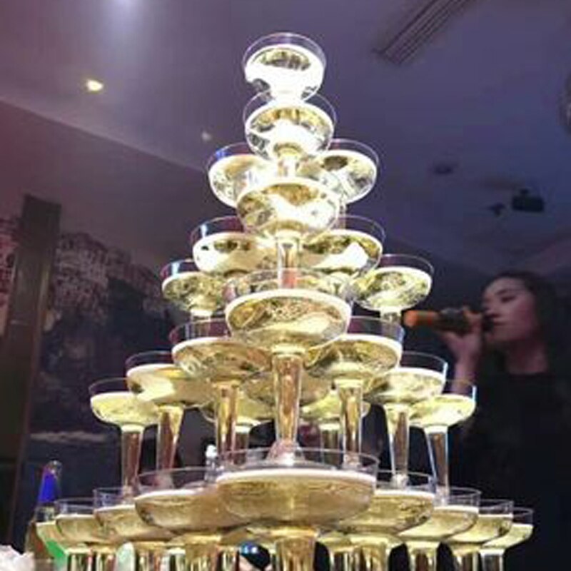 Plast restaurant tumbler øl vin drikke kopper cocktail whisky pause resistente drikkeglass gjennomsiktighet kafé bar 6 stk