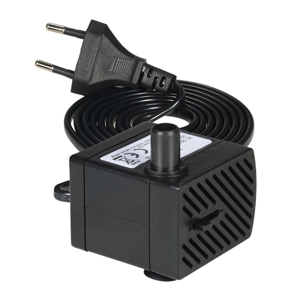Aquarium Water Pump 220V Ultra Quiet Submersible Water Pump Filter Fish 2/2.5/4W Pond Fountain Aquarium Tank 150/180/280L/H