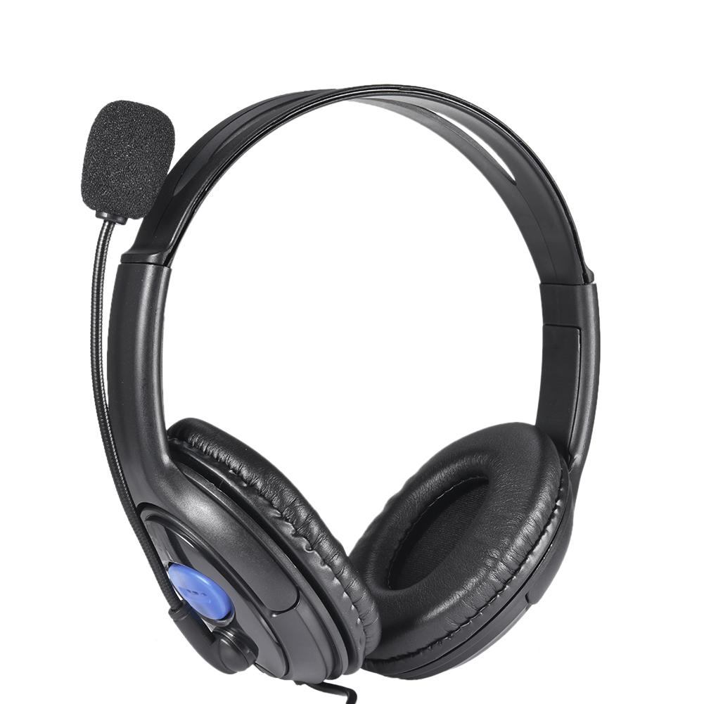 Headset USB Headset Computer Heaphone With Microphone Business Wired Headphones For Computer Laptop PC Headphones With Mic: Blue