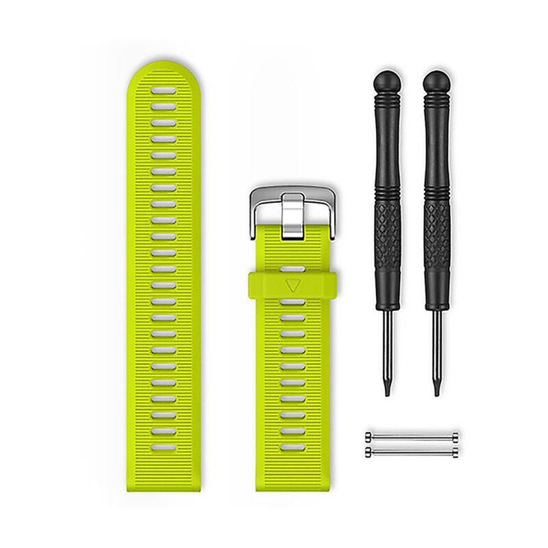 Garmin-correa de reloj Forerunner 935XT, Original, para ordenador de bicicleta, GPS, 935, reemplaza la correa del reloj con herramientas: green