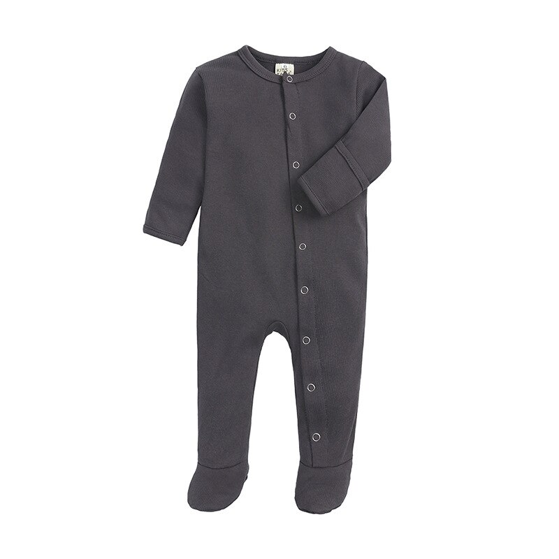 Kleinkind Gesamt Neugeborenen Baby Jungen Lange Strampler Herbst Winter Klar Tasten Baumwolle Kleidung Outfits Für Kleinkind 0-12 monate: Rosa / 9-12m
