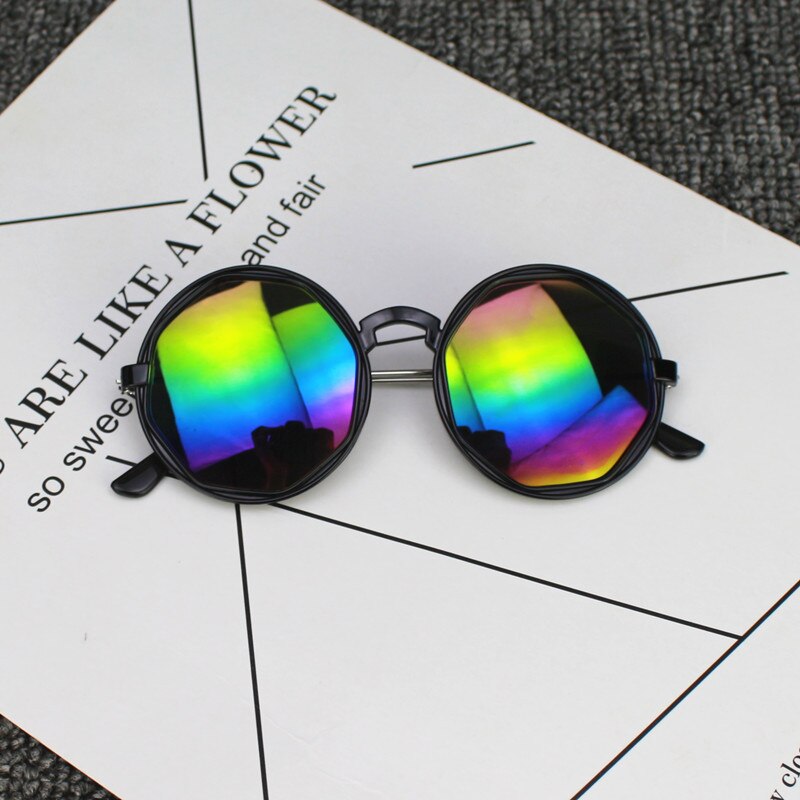 neue Kinder Reflektierende Sonnenbrille Mädchen Schöne Baby Bunte Sonnenbrille Kinder Streetwear Sonnenbrille Jungen Spielzeug Nette Brillen: A