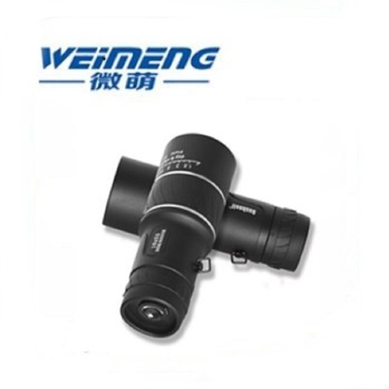 Weimeng 16X52 hd monoculaire/télescope unique 66 M/8000 M réglage de la mise au point Vision film vert haute puissance HD nuit télescope ZOOM