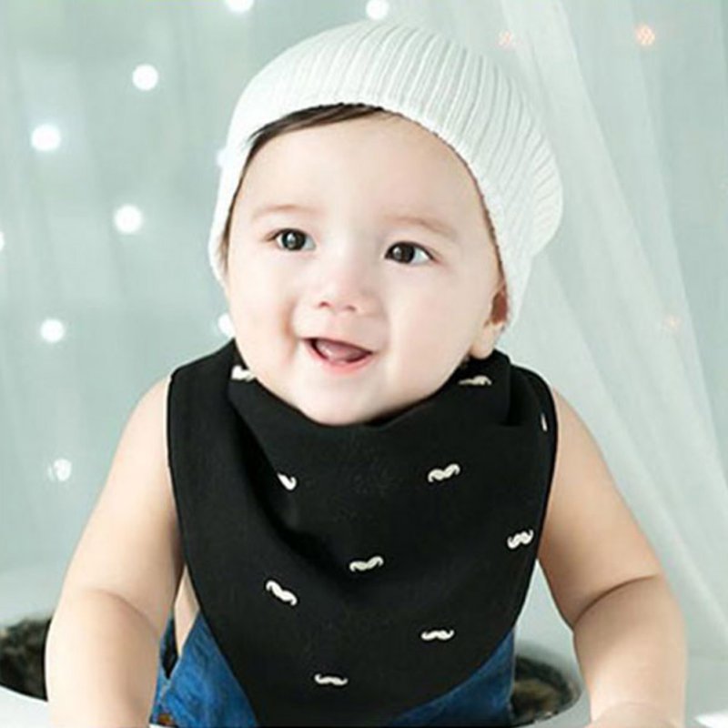 Baby Lätzchen Dreieck Kopf Schal Speichel Handtuch Dribbeln Baby Mädchen Jungen Nette Bandana Schwarz Rosa Gelb Baumwolle Brust