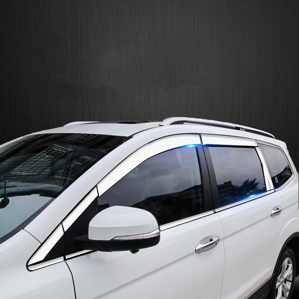 15M Silver Car Chrome Decoration Moulding Trim Strip Tape Universal PVC Bumper Anticollision Sticker 15mm DIY Car Door Protector