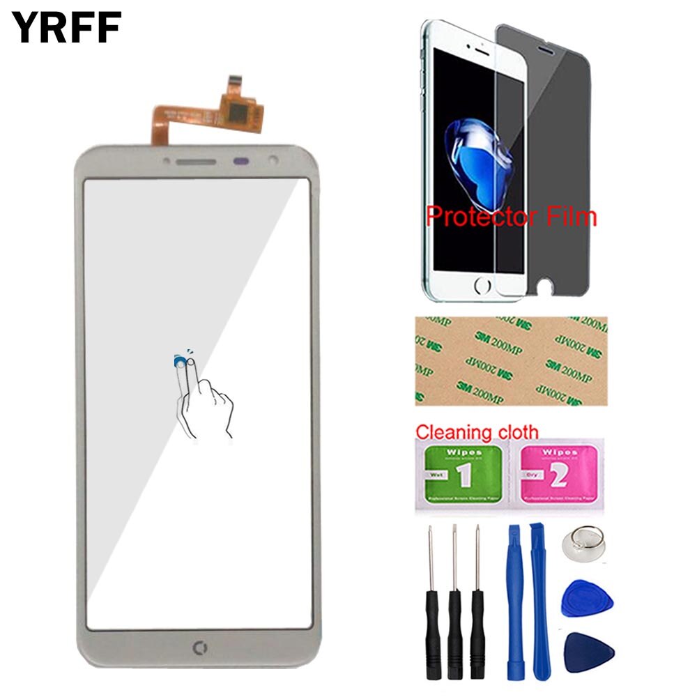 Smartphone Touchscreen For Dexp Ixion G155 Dexp G155 Touch Touch Screen Digitizer Panel Mobile Front Glass Sensor Protector Film: Silver With Tools