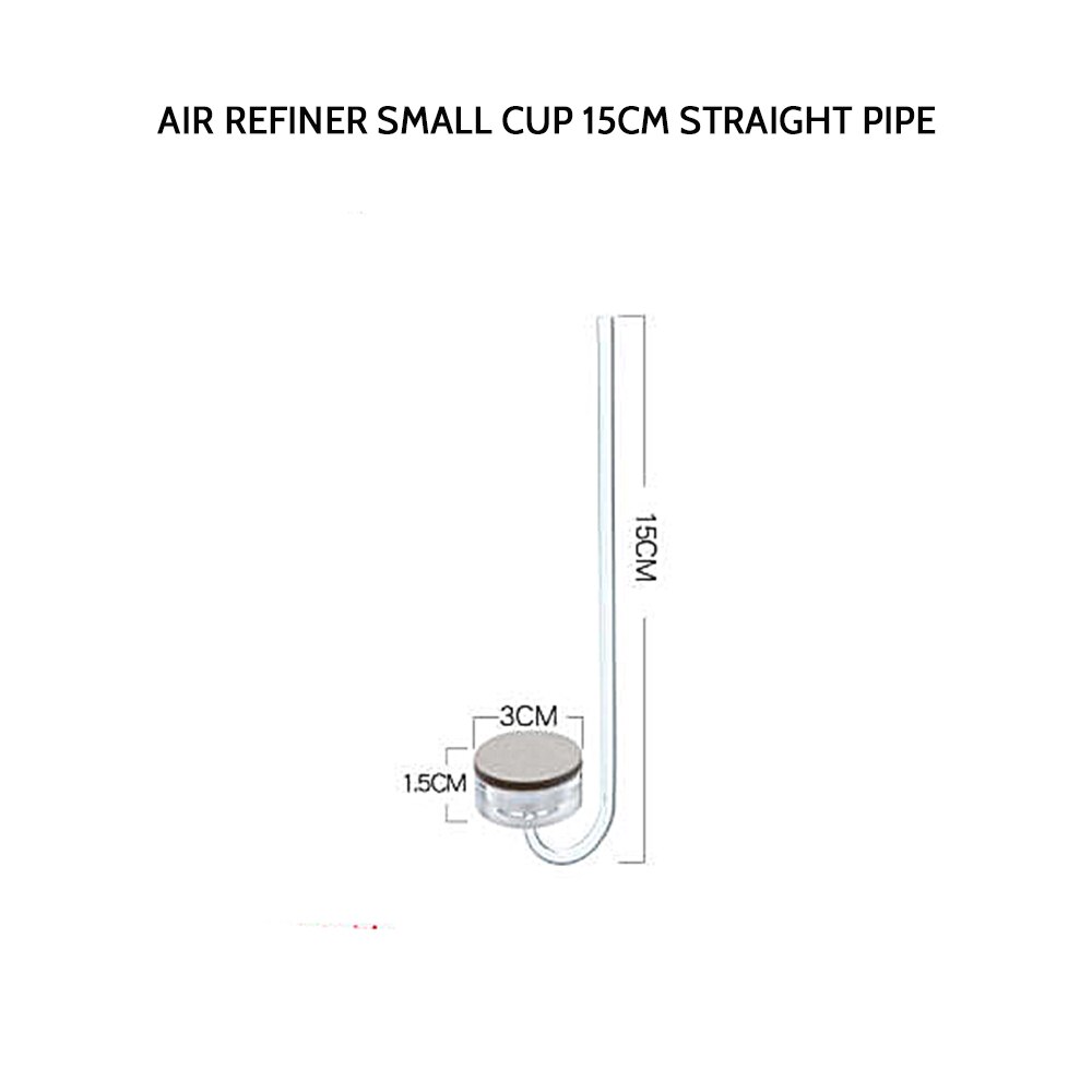 Aquarium Decoration Nano Bubble Stone Diffuser CO2 Refiner Air Oxygen Atomizer Fish Tank Ultra-Quiet Bubble Counter Air Refiner: 2