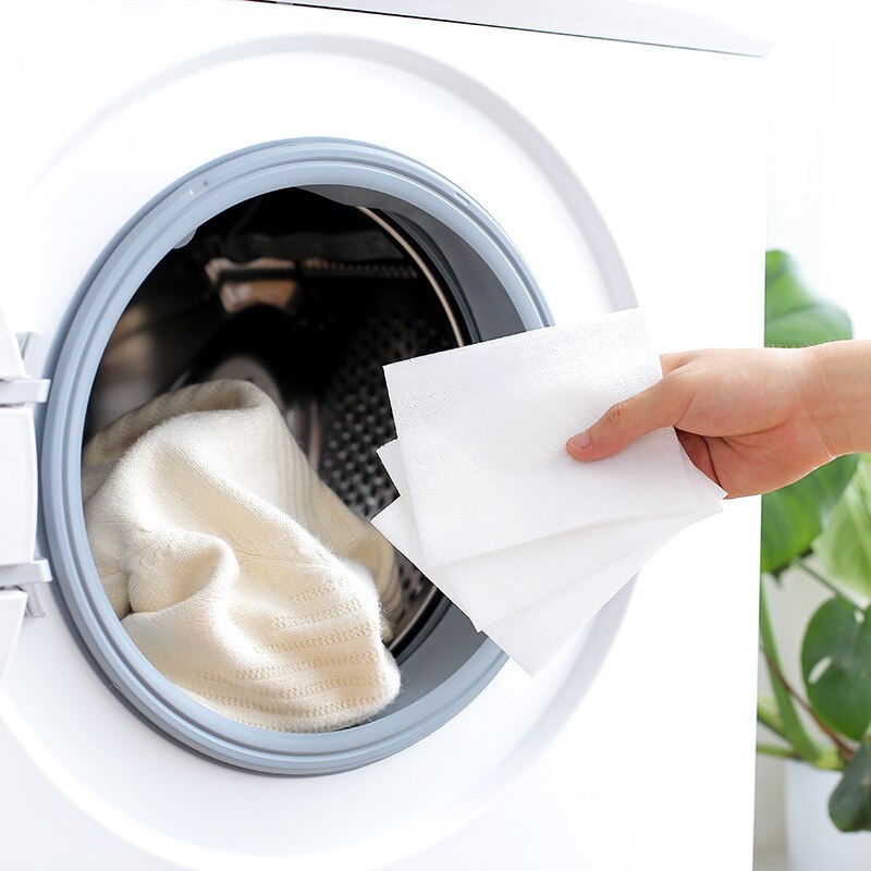 24 films colorés anti-coloration pour le linge, feuille de papier à lessive pour vêtements