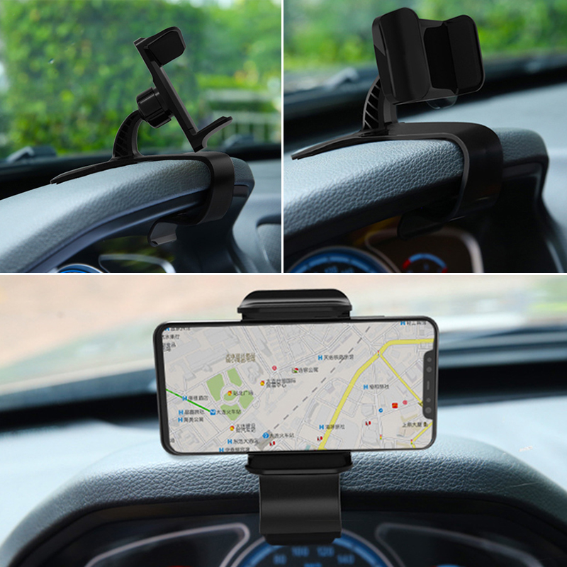 Styling Auto praktisch Halfter GPS Navigation Unterstützung Smartphone Halterung Ständer Clip Auf Armaturenbrett Handys Halfter Auto Zubehör