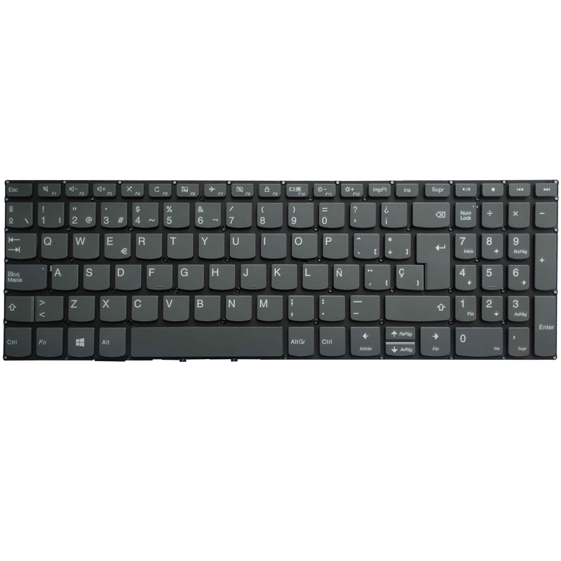 Spanish/SP laptop Keyboard for Lenovo IdeaPad 3-15IJL05 3-15IML05 3-15ITL05 3-15ADA05 3-15ARE05 3-15IGL05 3-15IIL05