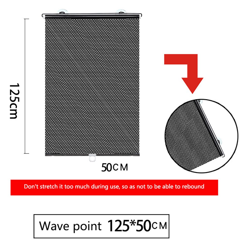 Lieferwagen Lkw Lkw Rollos Fenster Glas Sonnenschirm Sonne Uv Schutz Freies-Perforierte