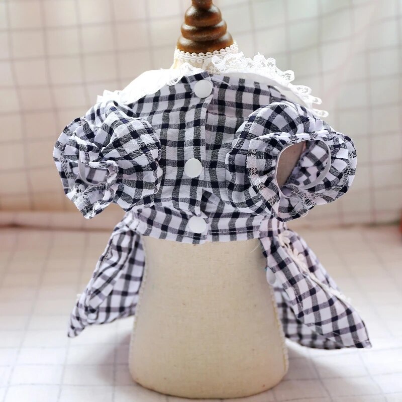 Hond Kleding Puppy Hond Teddy Schnauzer Pommeren Chihuahua Bichon Hond Schattig Huisdier Kleding Casual En Comfortabele Rode Apple Rok
