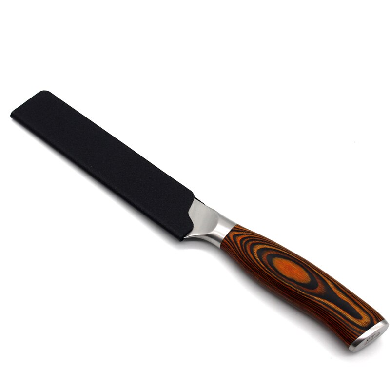 2 st/set knivseggsskydd kockknivar fodral (220cm)  & bruksknivlock pp lock med flanell halvöppen