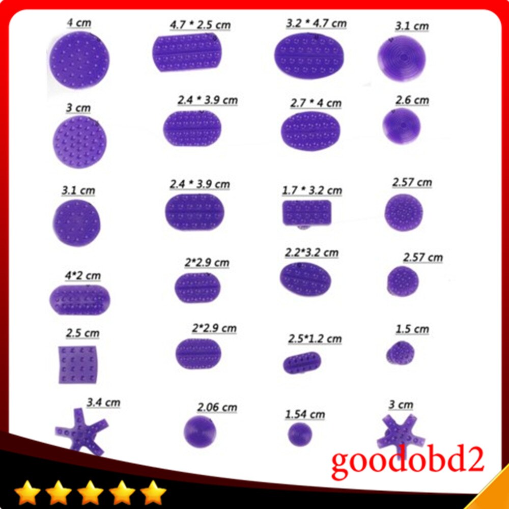 Heavy Duty tools car dent slide hammer Auto Dent Repair Dent Remover - T bar 2 in 1 Dent Puller Hammer 24x pulling tabs