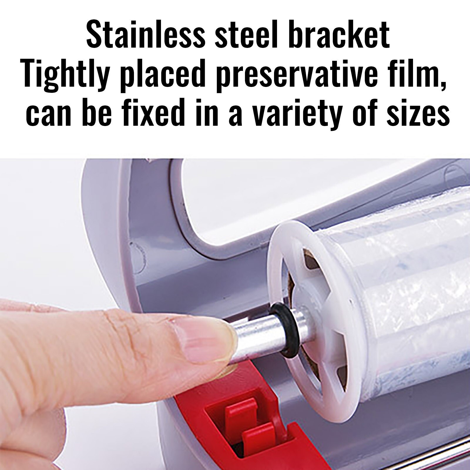 Plastic Wrap Cutter Food Wrap Dispenser Cutter Kitchen Tool Foil Cling Film Wrap Dispenser Plastic Sharp Cutter Kitchen Tool