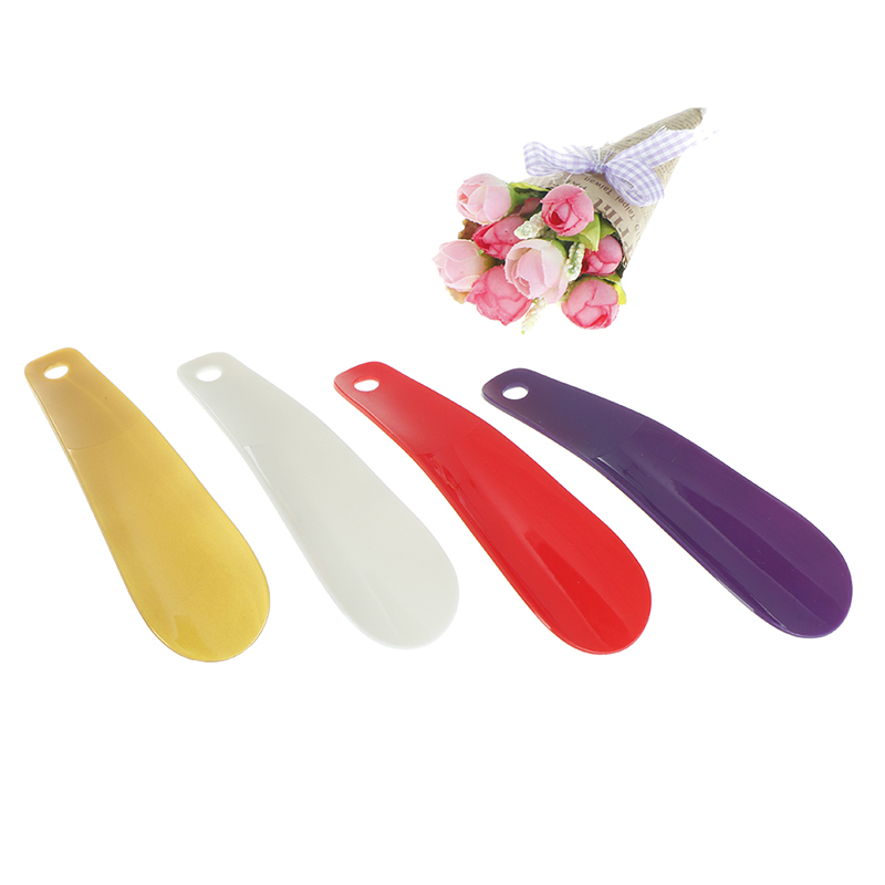 1PC 16cm Shoe Horns Plastic Shoe Horn Spoon Shape Shoehorn Shoe Lifter