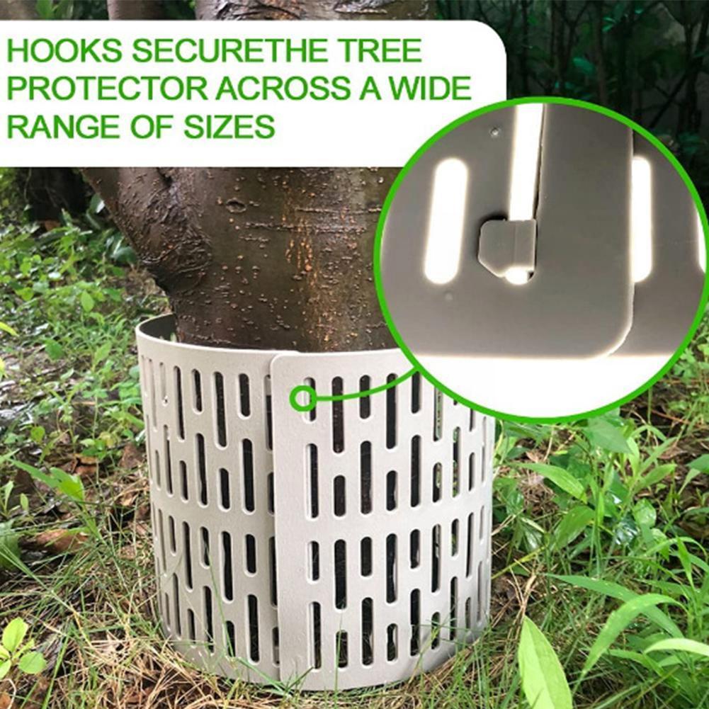 Tondeuse à gazon en plastique pour rongeur, protecteur de tronc d&#39;arbre, prévention des dommages, couverture d&#39;écorce W9y3
