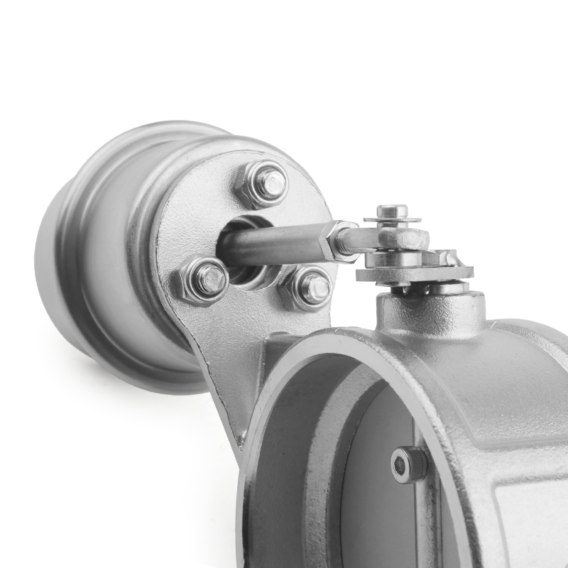 Stainless Steel Exhaust Control Valve Set Boost Actuator CLOSED Style 63mm Pipe Pressure: about 1 BAR For Ford Focus