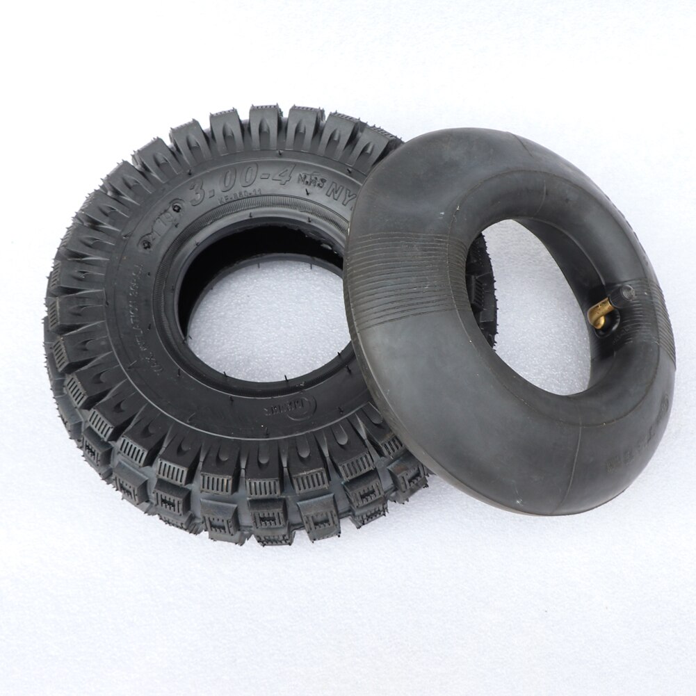 3.00-4 Scooter tyre Mini ATV wheel tyre Wheel Tires fit for Off Road pattern Qinda brand Wheel Tires: inner and outer tire