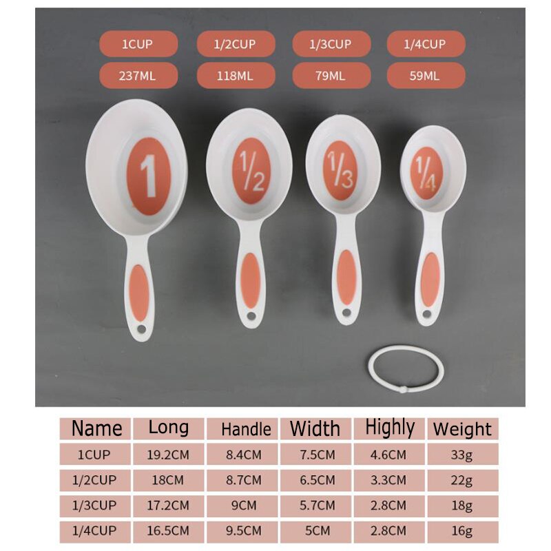 10 Stks/set Maatlepels Keuken Bakken Tools Meten Lepel Keuken Maatlepels Suiker Taart Bakken Cup Nuttig