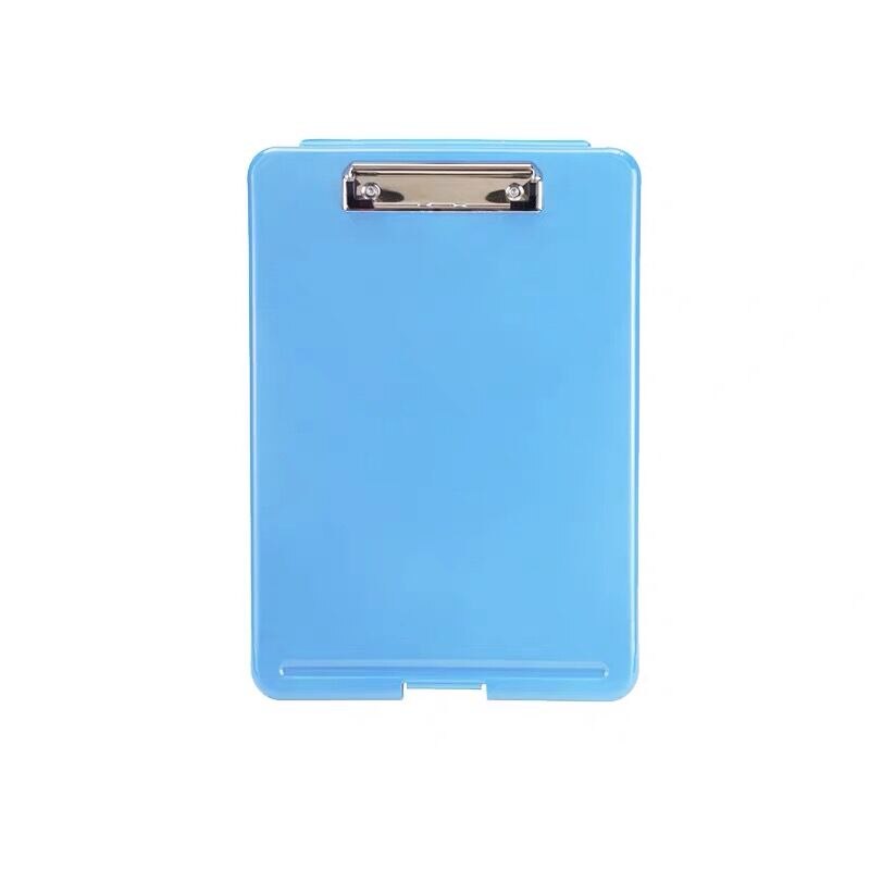 Sharkbang wielofunkcyjny A4 Wordpad teczka tablica robić pisania klip z otwór na długopis organizer na biurko schowek papiernicze: niebieski