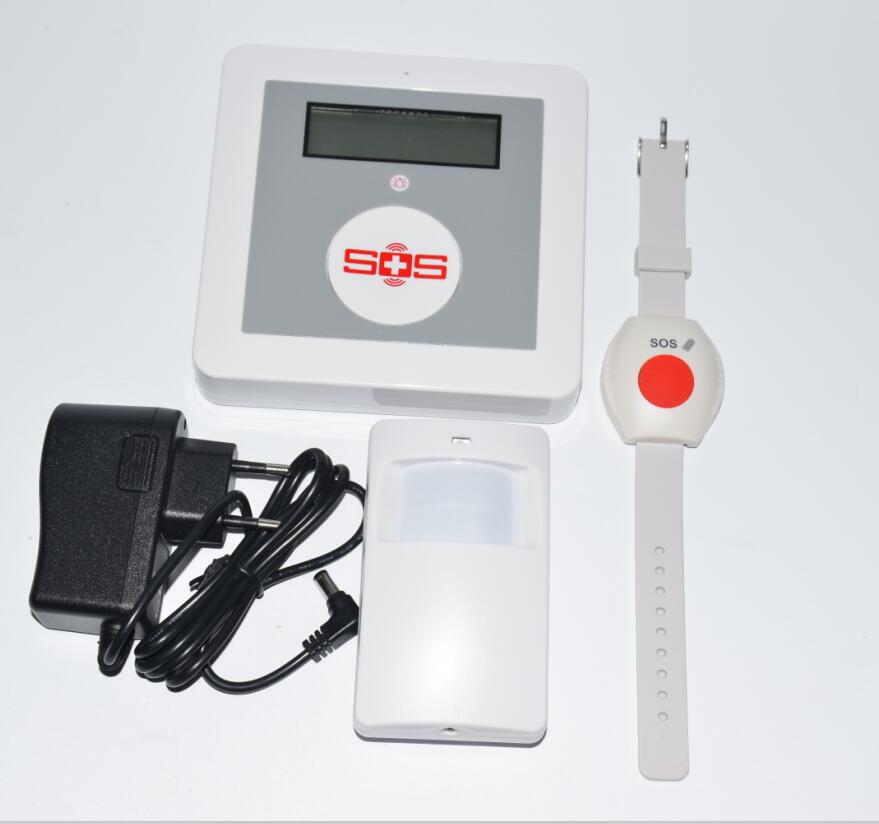 LPSECURITY Smart Home Security Wireless APP Remote Control GSM Alarm System SOS Panic Button SMS Alarm Elderly Care Panel Kit: 1 button kit