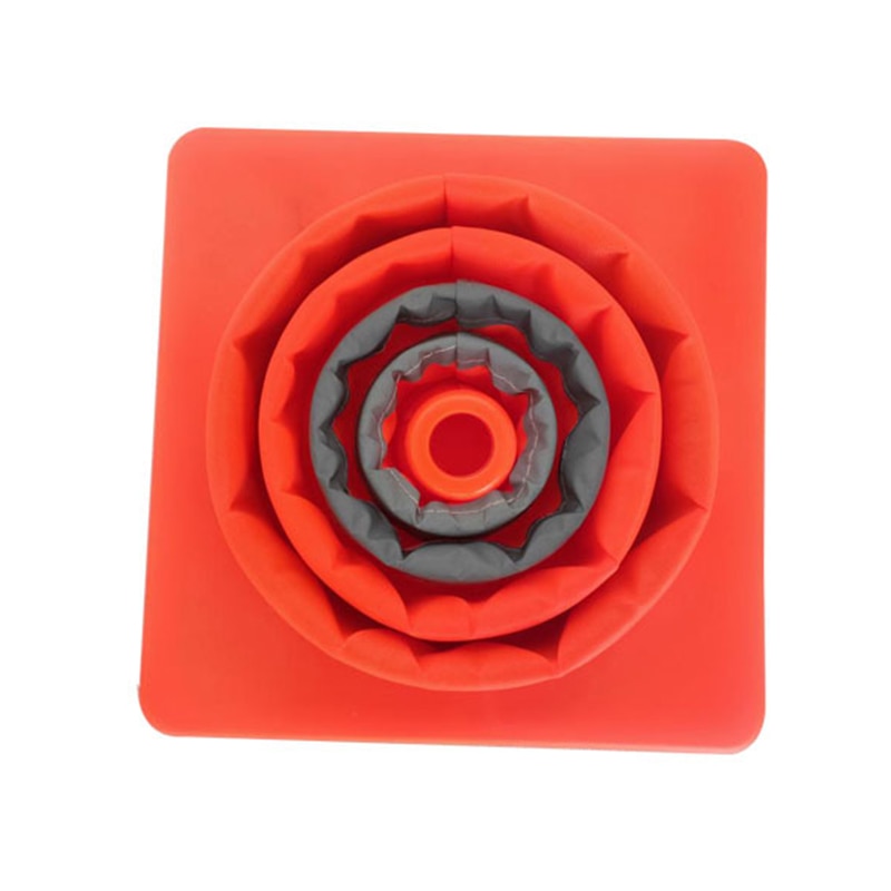 Reflective Cone 40Cm Warning Reflective Cone Traffic Movement Retractable Collapsible Convenient Storage