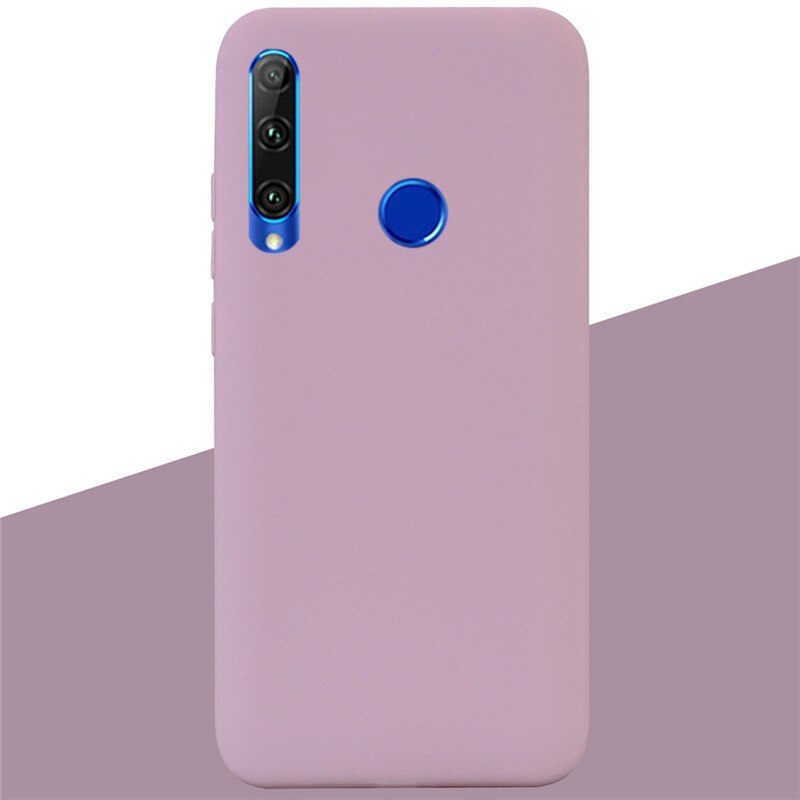 Für Honor 10i Fall Honor 10i HRY-LX1T Fall Silicon Tpu Zurück Abdeckung Telefon Fall Für Huawei Ehre 10i Honor10i 10 ich 6,21 Abdeckung Coque: 15 Lotus Pink