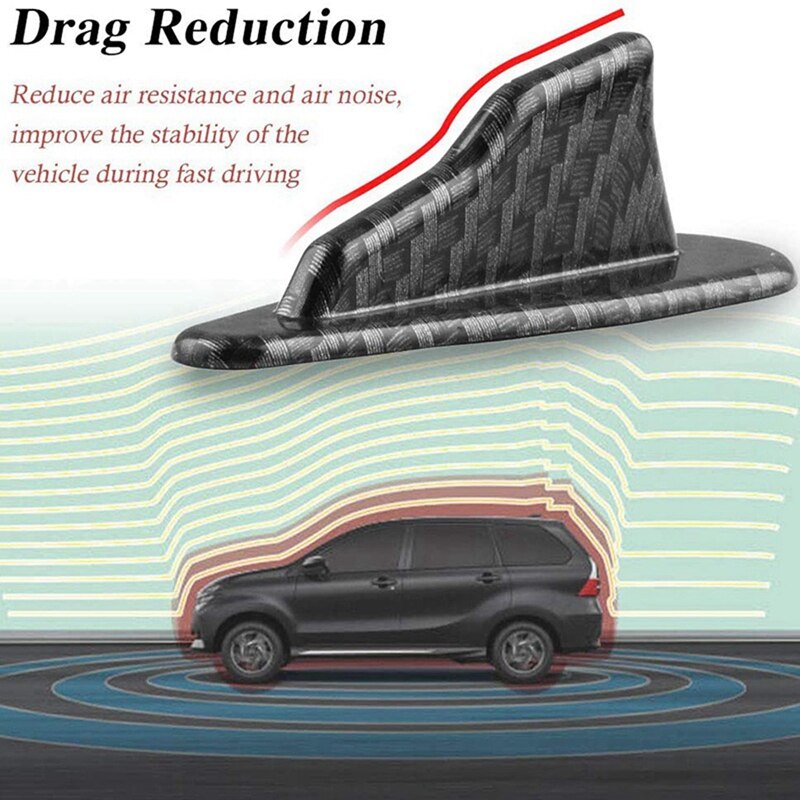 Lame de protection pour pare-choc arrière de voiture en Fiber de carbone, 2 pièces, 10 pièces, diffuseur, Kit d&#39;aileron de requin