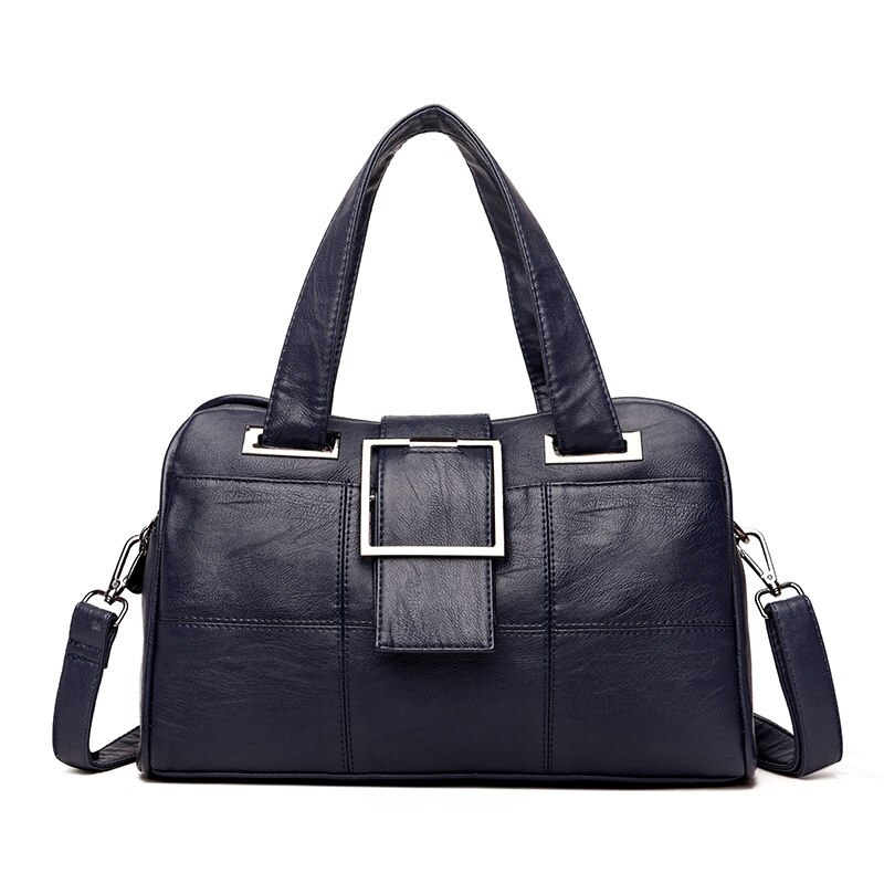 neue Feste Frauen Handtaschen PU Leder Frauen Schulter Taschen Berühmte Damen Umhängetaschen