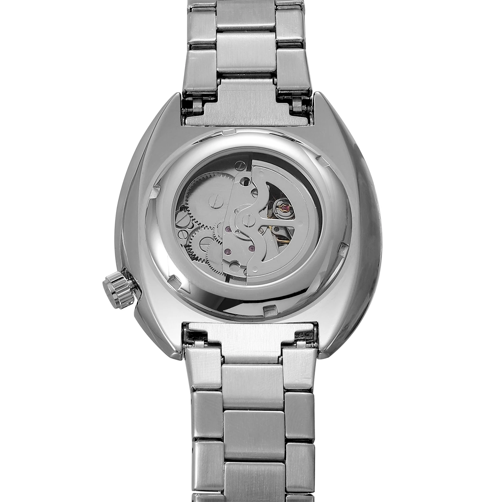 Nieuw INCASEDA topmerk luxe mode heren zakelijk horloge super lichtgevend automatisch mechanisch herenhorloge
