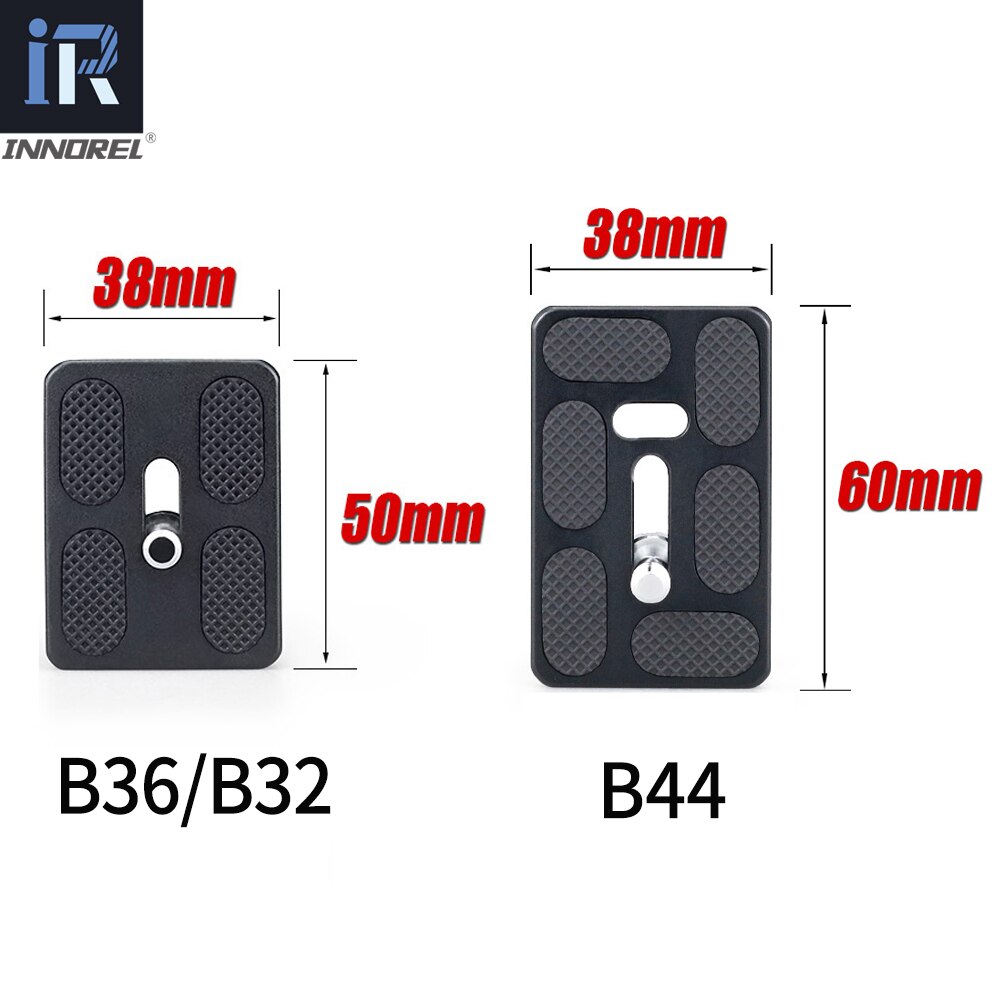 Universal Camera Tripod Ball Head for Photography Panoramic Good Aluminum Ballhead with Arca-Swiss Quick Release Plate