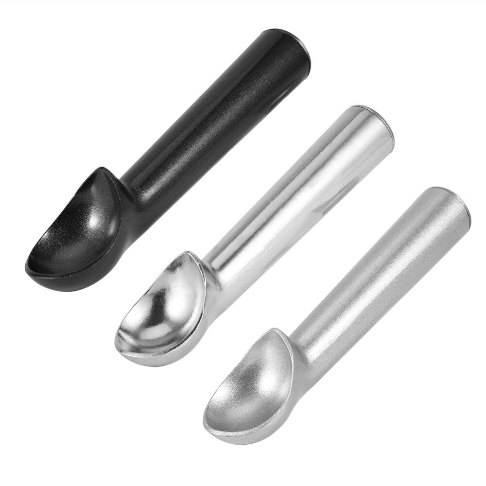 Portable Cream Tools Portable Aluminum Alloy Non-stick Anti-feeze Ice Cream Scoop Spoon For Home Kitchen Accessories