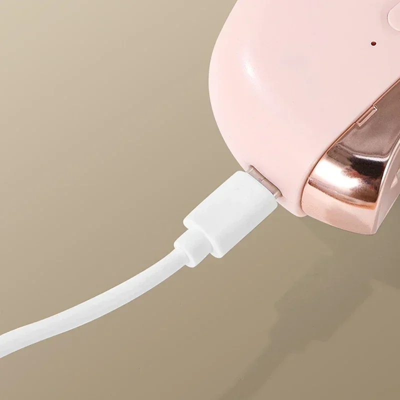 Cortauñas eléctrico para pulir y pulir con cortauñas automático ligero, cortador de uñas recargable, manicura para bebés y adultos