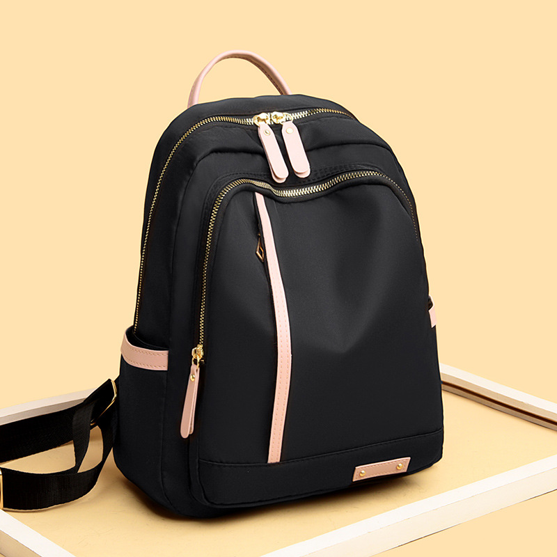 mode multifunctionele anti-diefstal rugzakken Oxford schoudertassen voor tieners meisjes grote capaciteit reisschoolhandtassen: Hot Pink