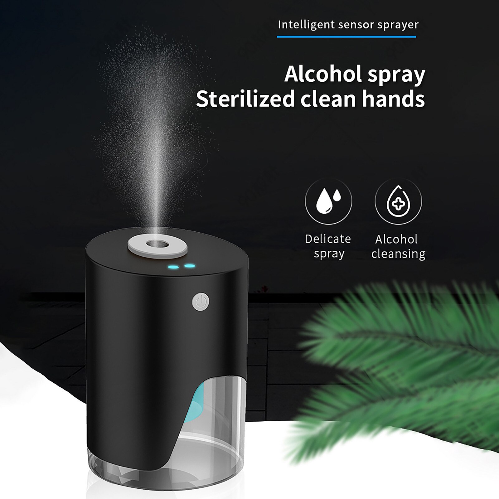 atomization disinfection fog machine Intelligent Induction Alcohol Disinfection Automatic Atomization Sprayer Hand Cleaner
