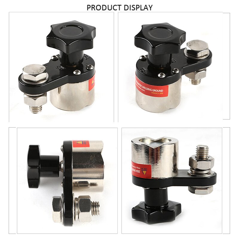 On/Off Magnetic Welding Ground Clamp Rare Earth Sw... – Grandado