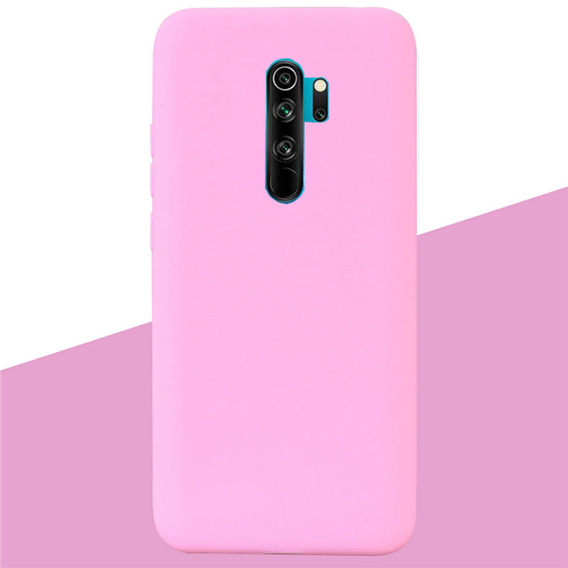 Case for Xiaomi Redmi Note 8 Pro Case Silicone Soft TPU for Xiaomi Redmi Note 8t 8 T Note8 Pro Case Protective Funda Coque Caqa: ABS / SKY BLUE