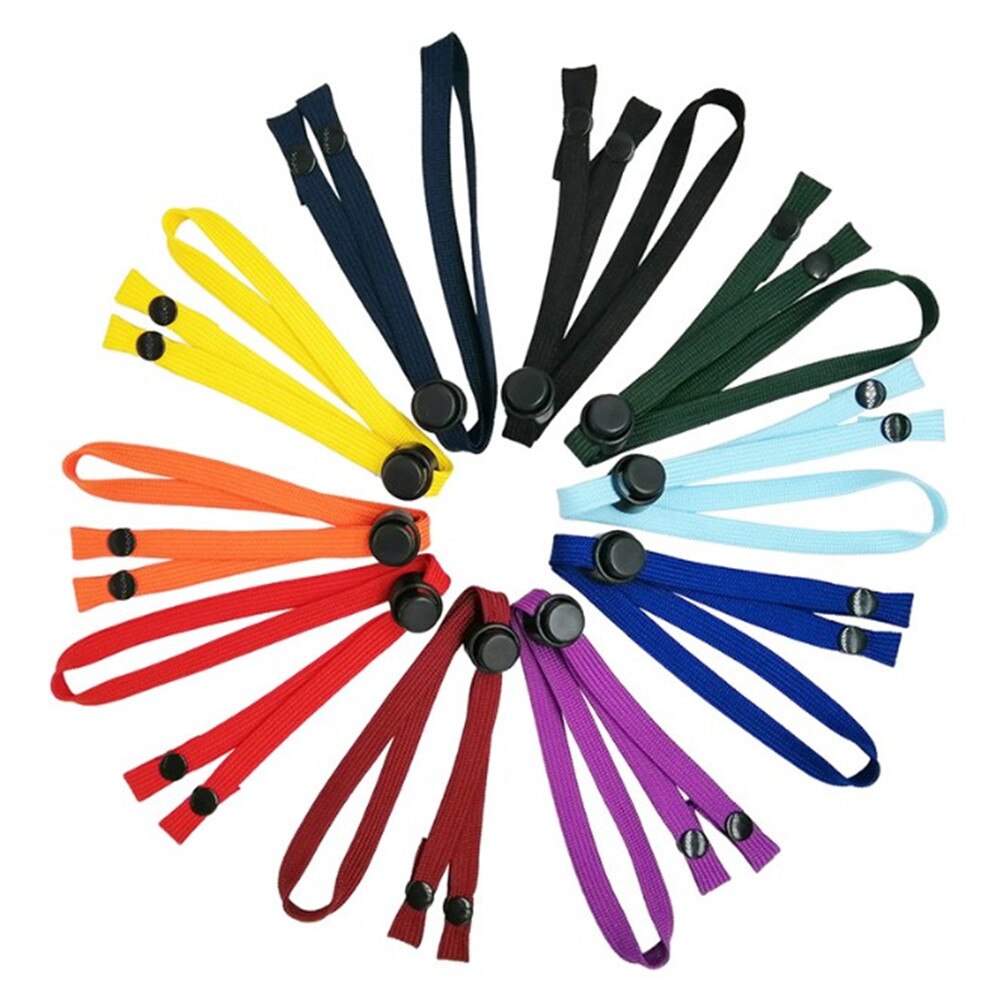 Cordón para mascarilla, hebilla ajustable para la oreja, extensores de correa, sujeción para cuello y cara, Bandana